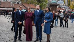 Švedska princeza i princ prošetali Sarajevom