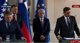 Komšić, Dodik i Džaferović sa Pahorom u Ljubljani dogovorili novu incijativu prema EU