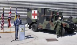 Oružane snage BiH dobile 14 Humveeja i novu vojnu ambulantu u Sarajevu