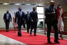Palmer s članovima kolegija oba doma PSBiH