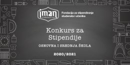 Fondacija IMAN: Konkurs za Stipendije (osnovna i srednja škola)