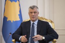 Thaci u ponedjeljak pred sud u Haag