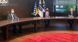 Nelson i Sattler razgovarali sa Izetbegovićem o reformama neophodnim za euroatlanski put