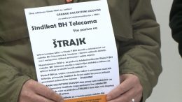 BIHAĆ: RADNICI BH TELEKOMA U ŠTRAJKU, TRAŽE POTPISIVANJE GRANSKOG KOLEKTIVNOG UGOVORA