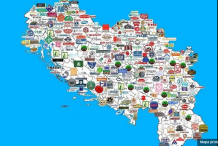 Mapa proizvodnje u Jugoslaviji: Pravljeni su avioni, kompjuteri, brodovi…