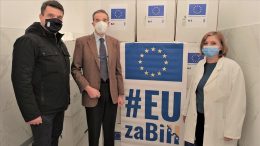 BiH: EU donirala zaštitnu opremu Zavodu za javno zdravlje USK