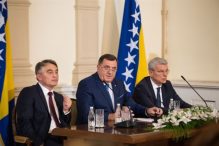 Članovi Predsjedništva BiH sa ambasadorima Evropske unije u BiH