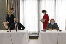 Čović i Izetbegović u Mostaru razgovarali o provedbi međustranačkog sporazuma