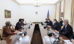 Nelson u Predsjedništvu BiH: Unaprijediti ekonomsku saradnju Bosne i Hercegovine i SAD-a
