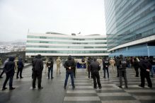 Održan protest zaposlenih u institucijama BiH
