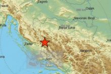 Zemljotres snage 3,1 stepen pogodio BiH, epicentar u Bosanskom Grahovu