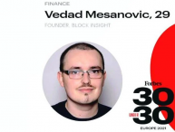 Vedad Mešanović iz BiH uvršten na Forbesovu listu najutjecajnijih mladih ljudi