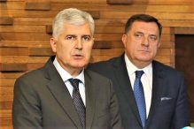 Čović nakon sastanka sa Dodikom: Rješenje su dvije izborne jedinice u FBiH