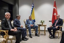 Članovi Predsjedništva razgovarali sa Erdoganom o unapređenju saradnje