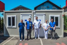 EU i IOM donirali pet kontejnera za skrining pacijenata Bihaću i Velikoj Kladuši