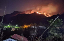 Besana noć za mještane Donje Jablanice, vatra se približila kućama na 700 metara