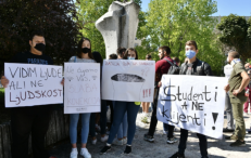 Studenti protestovali u Sarajevu, traže smanjenje školarina i obraćanje na Skupštini KS