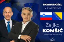 Željko Komšić danas predstavlja BiH na velikom samitu u Sloveniji