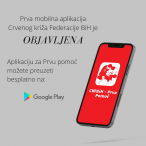 Crveni križ Federacije BiH: Preuzmite aplikaciju Prve pomoći