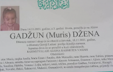 Sutra dženaza dvoipogodišnjoj Dženi Gadžun, u Općini Kakanj dan žalosti