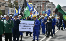 Rudari iz sedam rudnika za danas najavili velike proteste ispred Vlade FBiH u Sarajevu