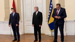 Članovi Predsjedništva BiH danas sa Escobarom i Makovecem