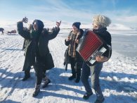 Vožnja po zaleđenom jezeru Cildir atrakcija za turiste