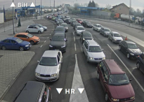 Kolone vozila na graničnim prelazima na izlazu iz BiH