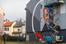U Sarajevu završen mural legendarnom Michaelu Schumacheru