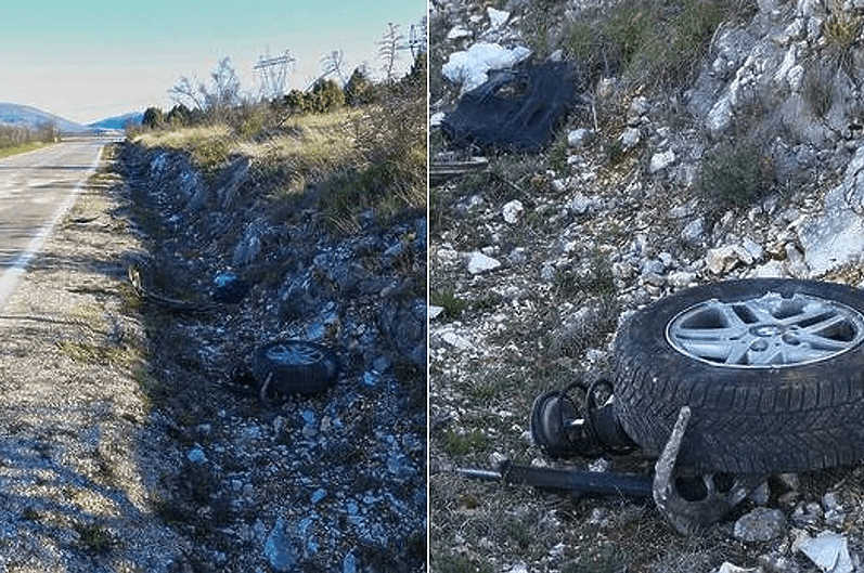 Tragična nesreća u Čitluku: 20-godišnjak poginuo nakon što je vozilom sletio s ceste