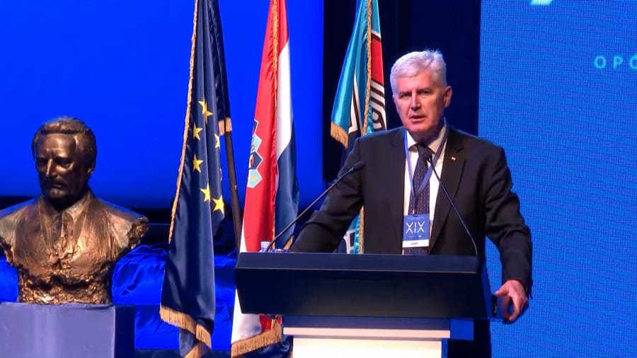 U toku Opći saboru HDZ Hrvatske, obratio se i Dragan Čović