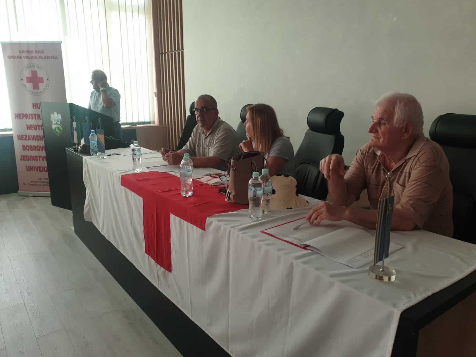 Održana izborna sjednica Crvenog križa općine Velika Kladuša