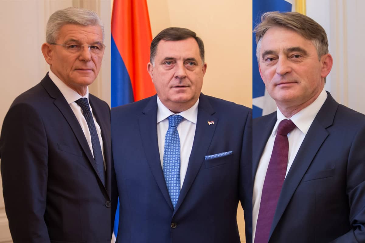 Članovi Predsjedništva Bosne i Hercegovine o Šmitovoj odluci