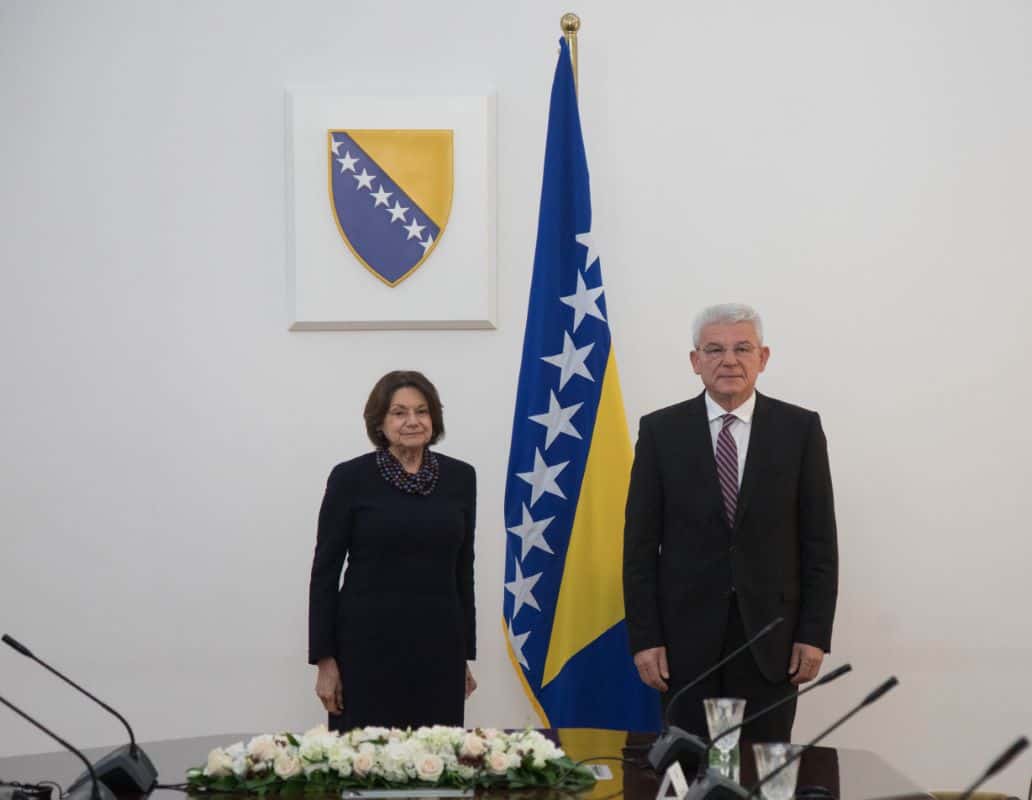 Sastanak Džaferović – DiKarlo: Zahvalnost na pomoći UN-a