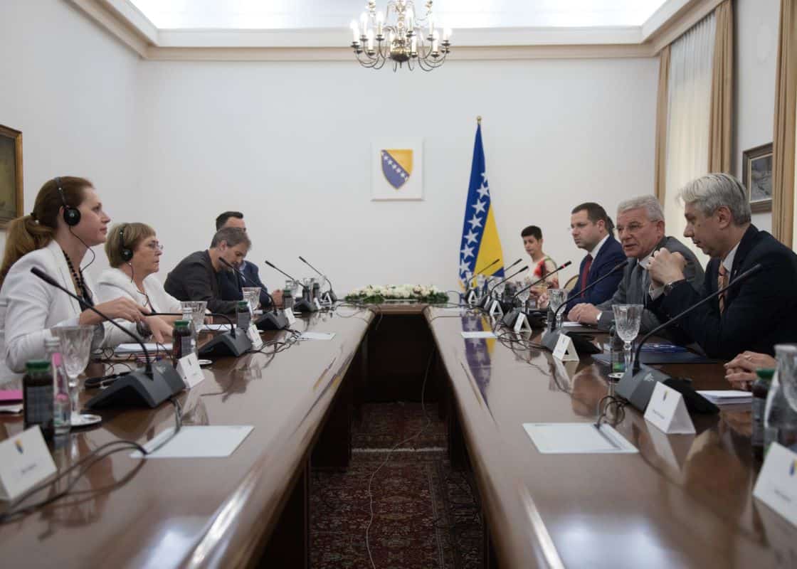 Džaferović-Bachelet: Bosna i Hercegovina posvećena zaštiti i promovisanju ljudskih prava