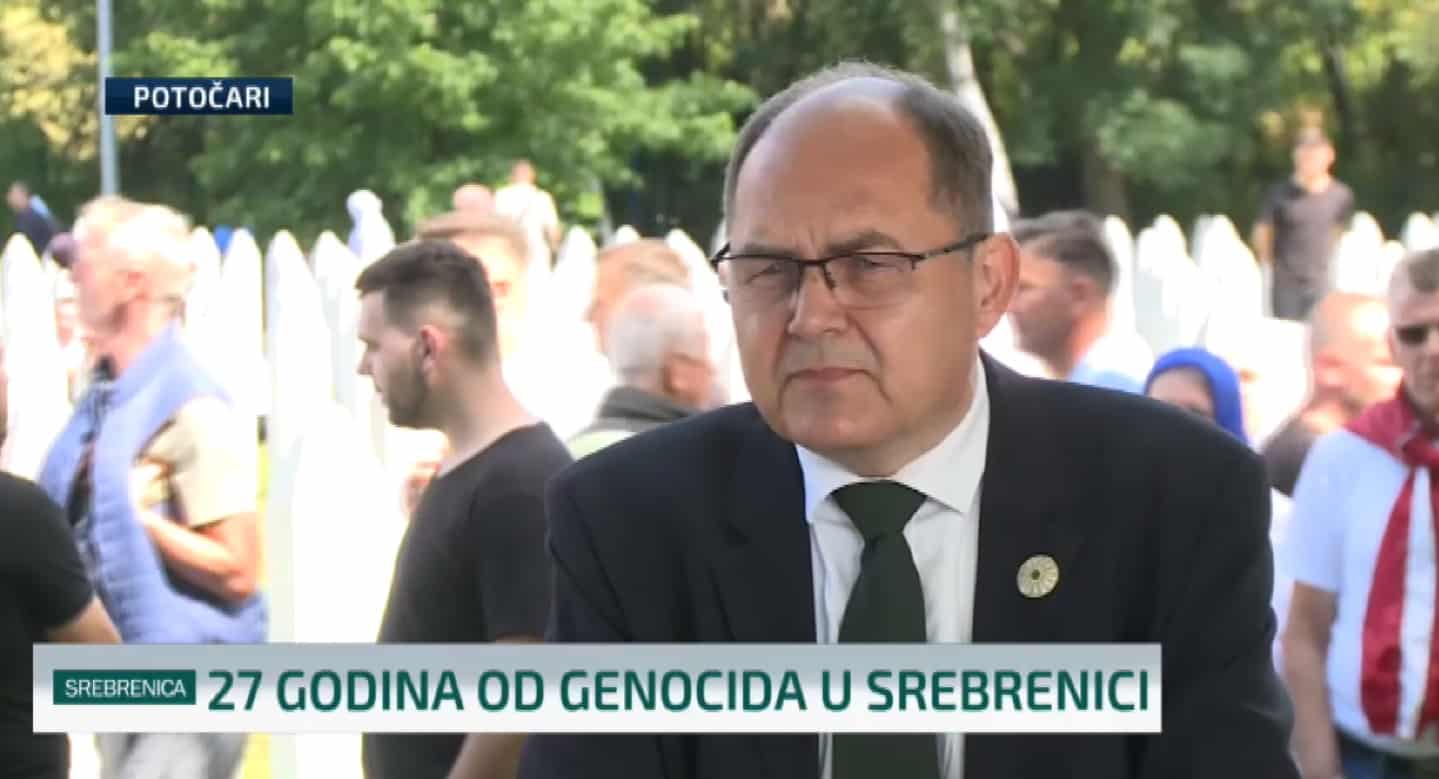 Christian Schmidt u Potočarima: Srebrenica je zločin protiv ljudskog roda