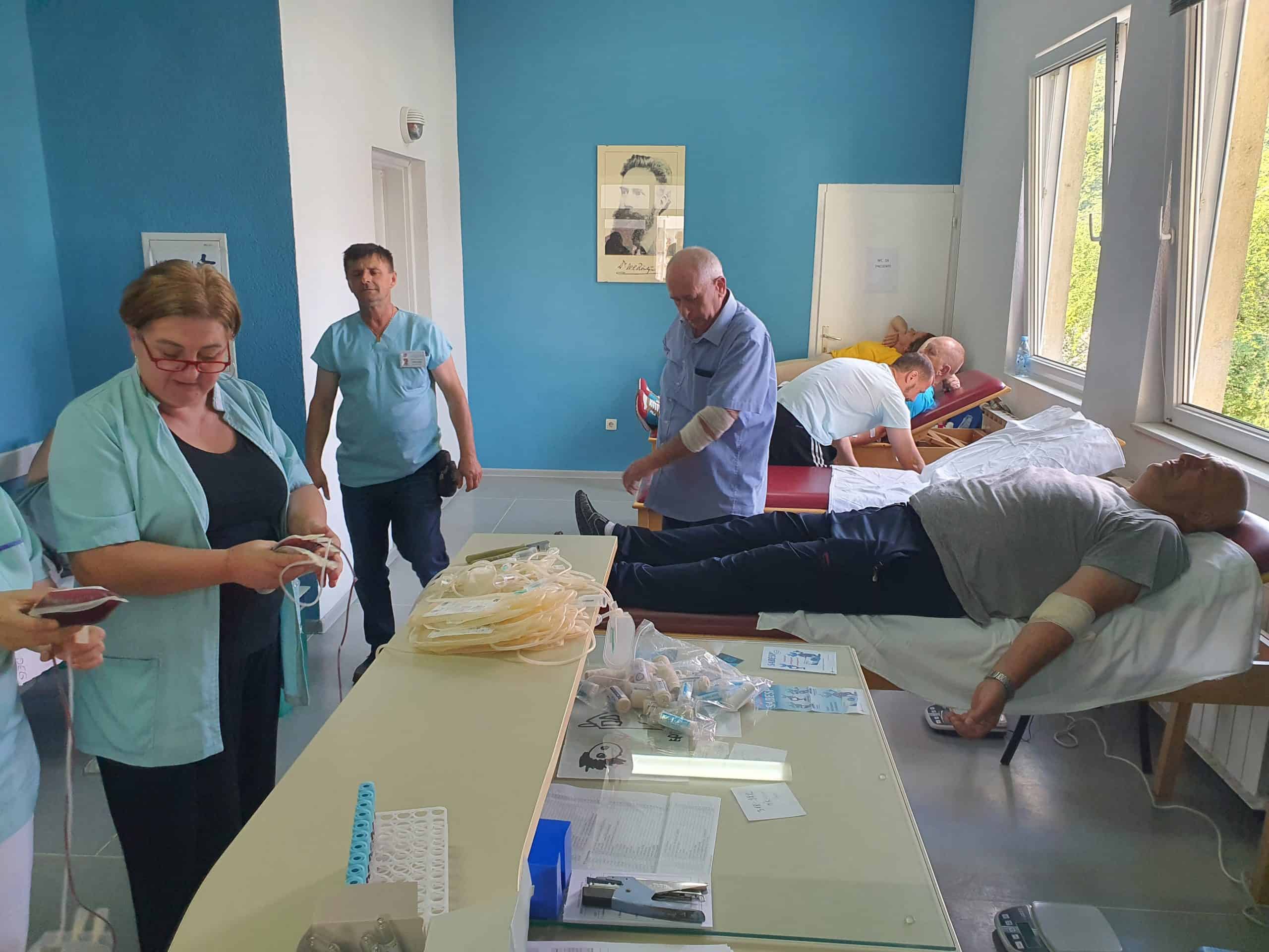 U akciji dobrovoljnog darivanja krvi u velikokladuškom Domu zdravlja prikupljeno 22 litre krvi