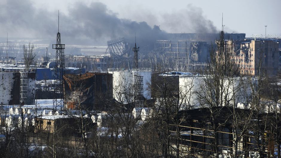 U ukrajinskom granatiranju Donjecka izazvan požar u skladištu nafte
