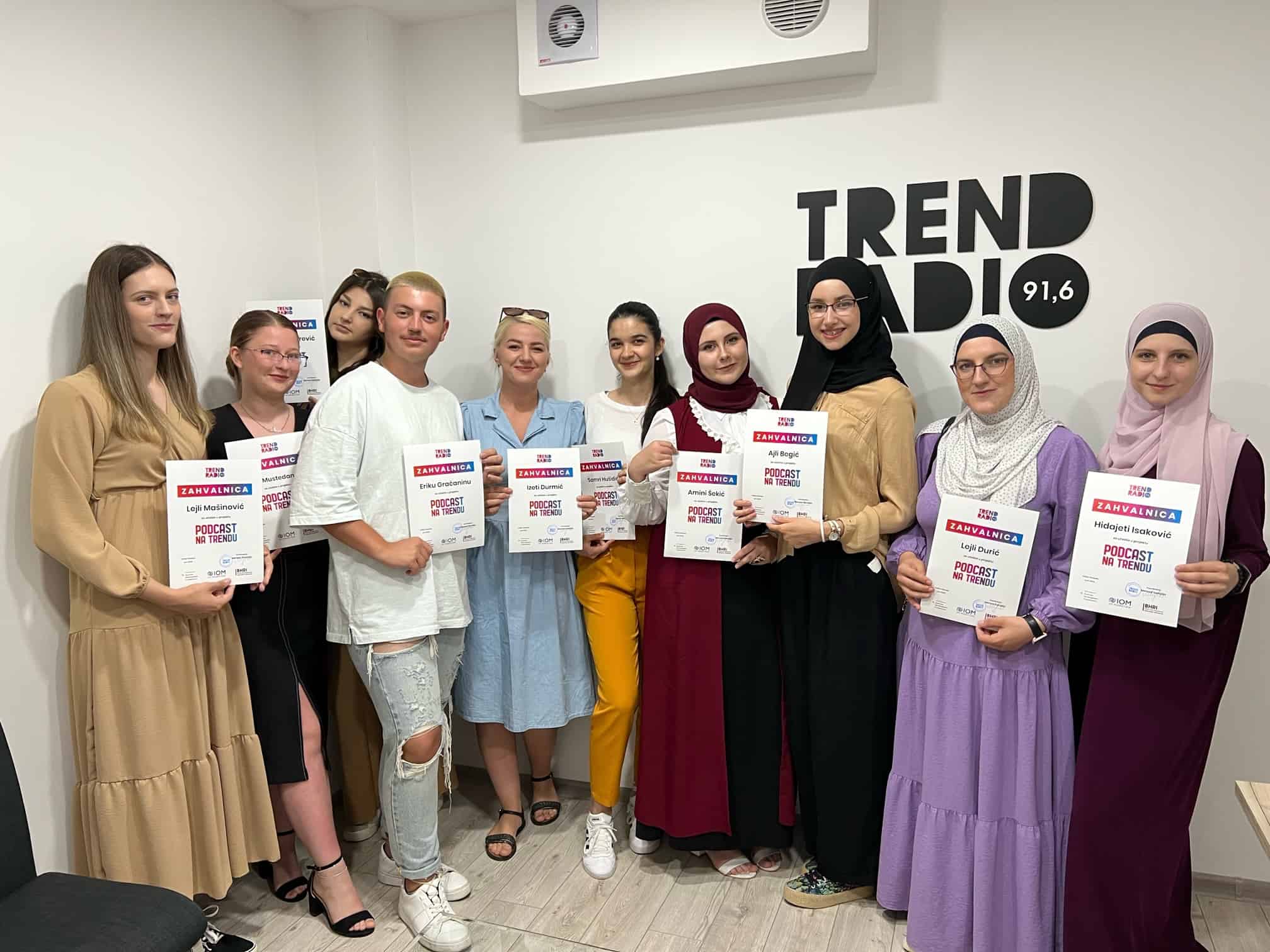 Uspješno okončan serijal „Podcast na Trendu“
