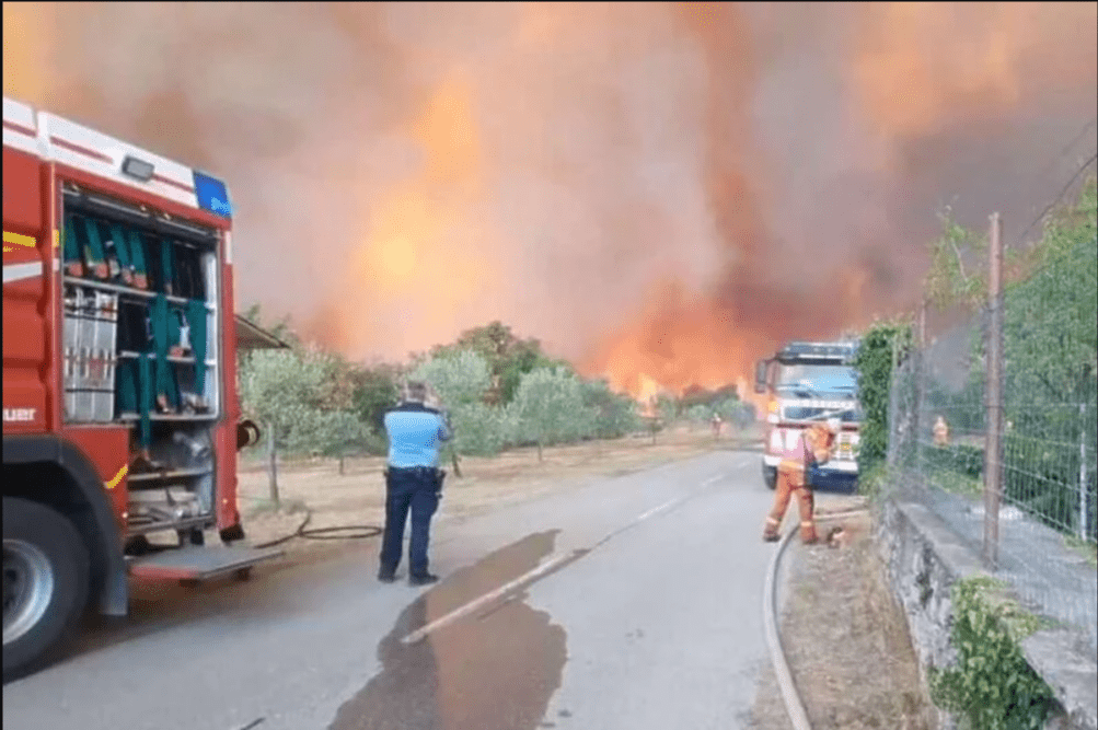 Vatrena stihija u Sloveniji: Noć je bila naporna i stresna, požari su pod kontrolom