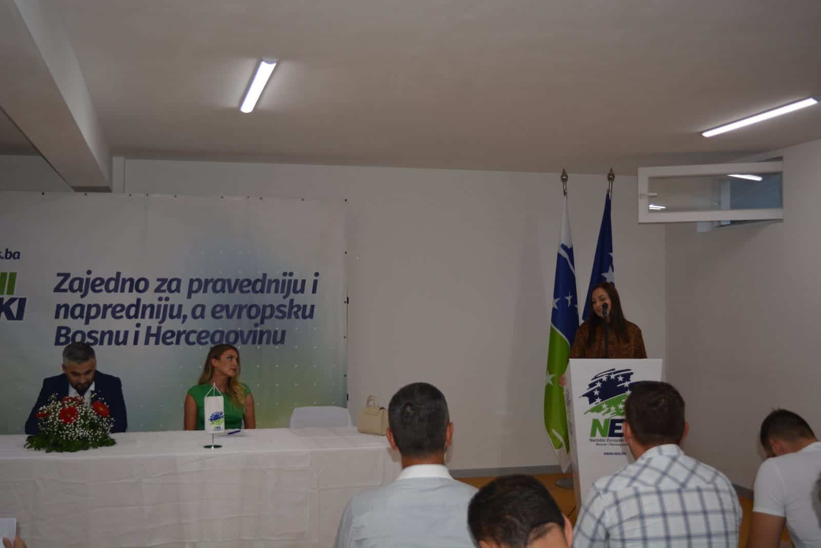 NES BIH formirao mjesni odbor Centar grada Velika Kladuša