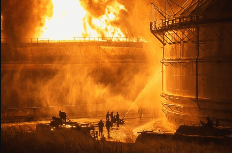 U kubanskom skladištu nafte izbio požar u kojem je povrijeđena 121 osoba, nestalo 17 vatrogasaca