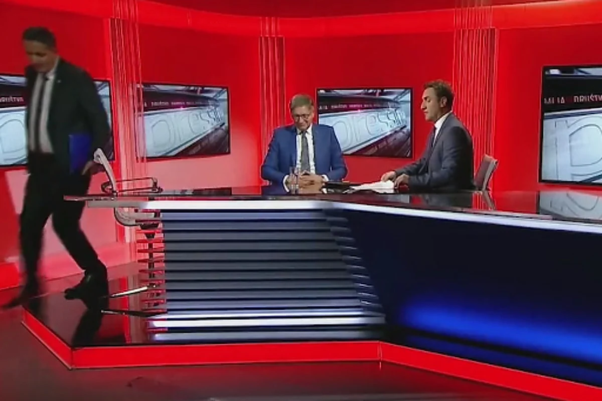 Denis Bećirović napustio TV debatu zato što nije došao Bakir Izetbegović