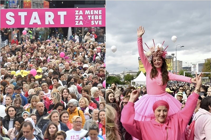 Na utrci “Race for the Cure” u Sarajevu hiljade ljudi dalo podršku ženama oboljelim od raka