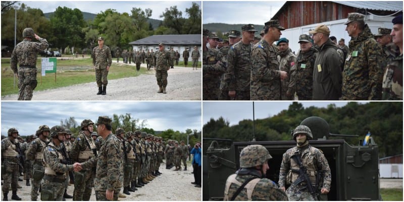 Postrojavanjem vojnika Oružanih snaga BiH počela vojna vježba na Manjači