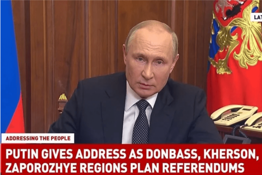 Putin naredio djelimičnu mobilizaciju i podržao separatističke referendume u Ukrajini