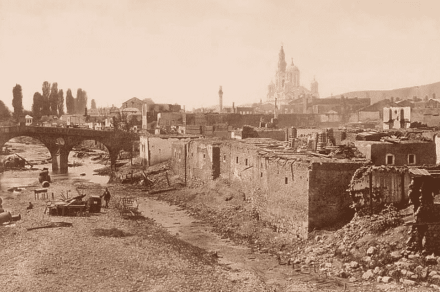 Kako je Sarajevo izgledalo nakon požara 1879. koji je “progutao” veliki dio grada