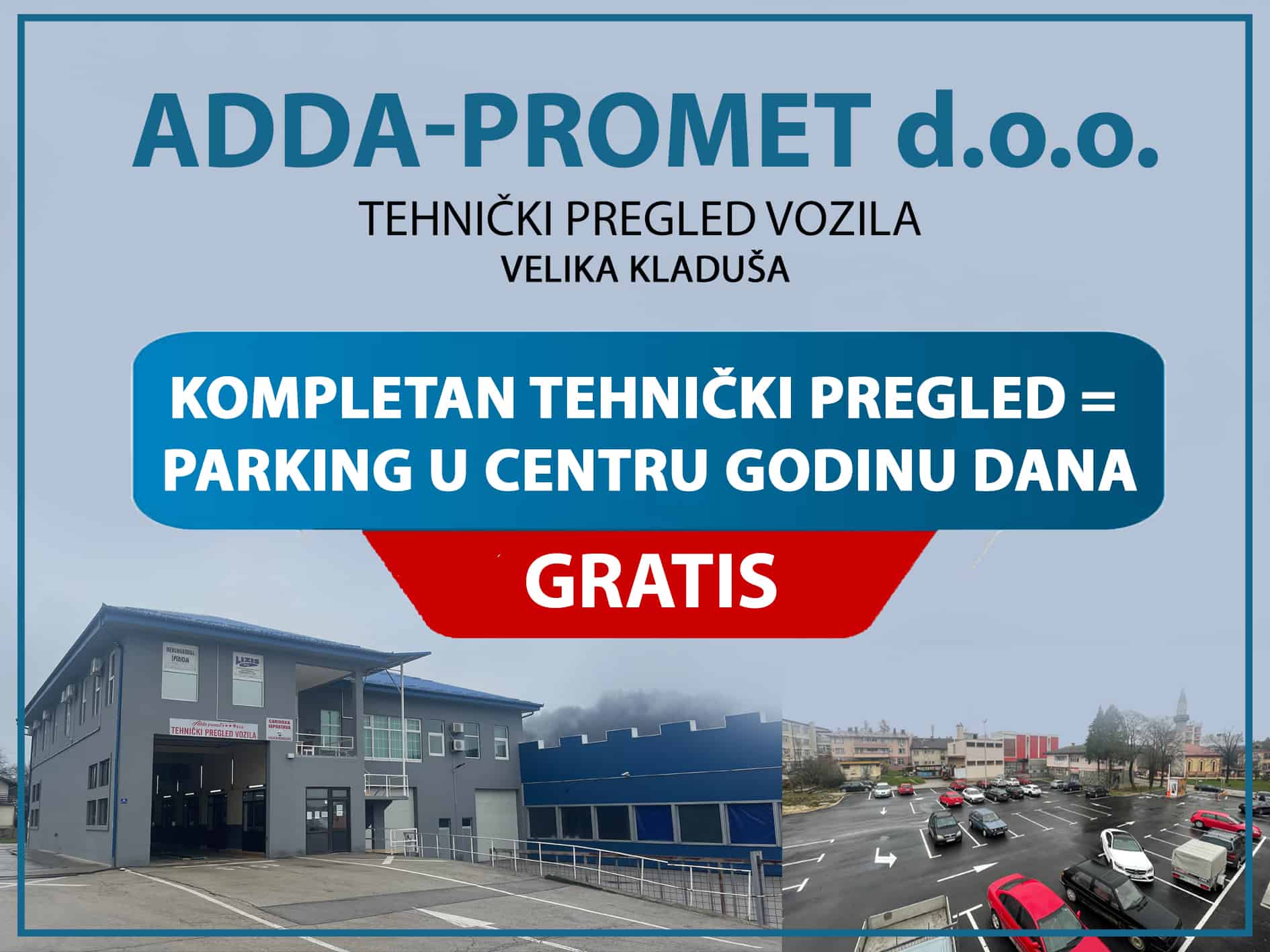 ADA PROMET Velika Kladusa - Tehnicki pregled