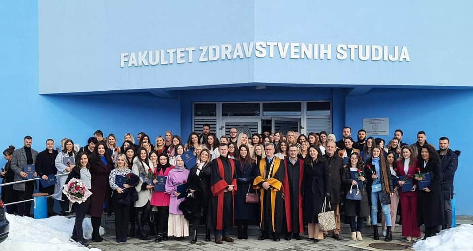 UPRILIČENA PROMOCIJA DIPLOMANATA FAKULTETA ZDRAVSTVENIH STUDIJA