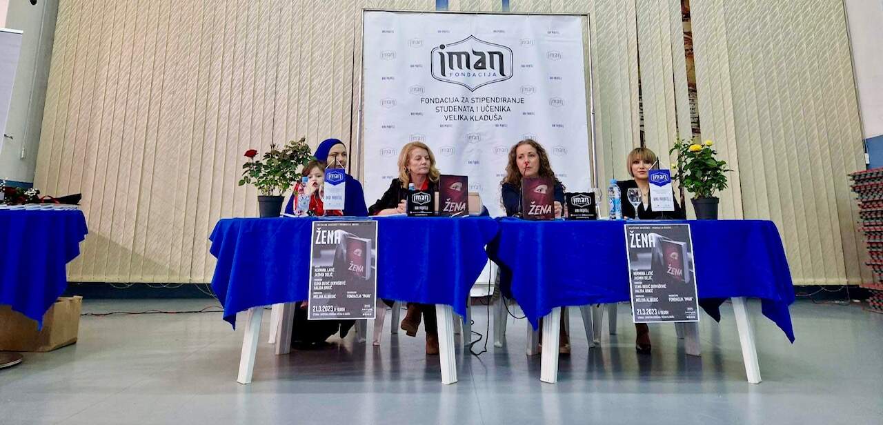 <strong>Održana promocija drugog izdanja knjige „Žena“ kladuških autora Nermine Latić i Jasmina Delića</strong>